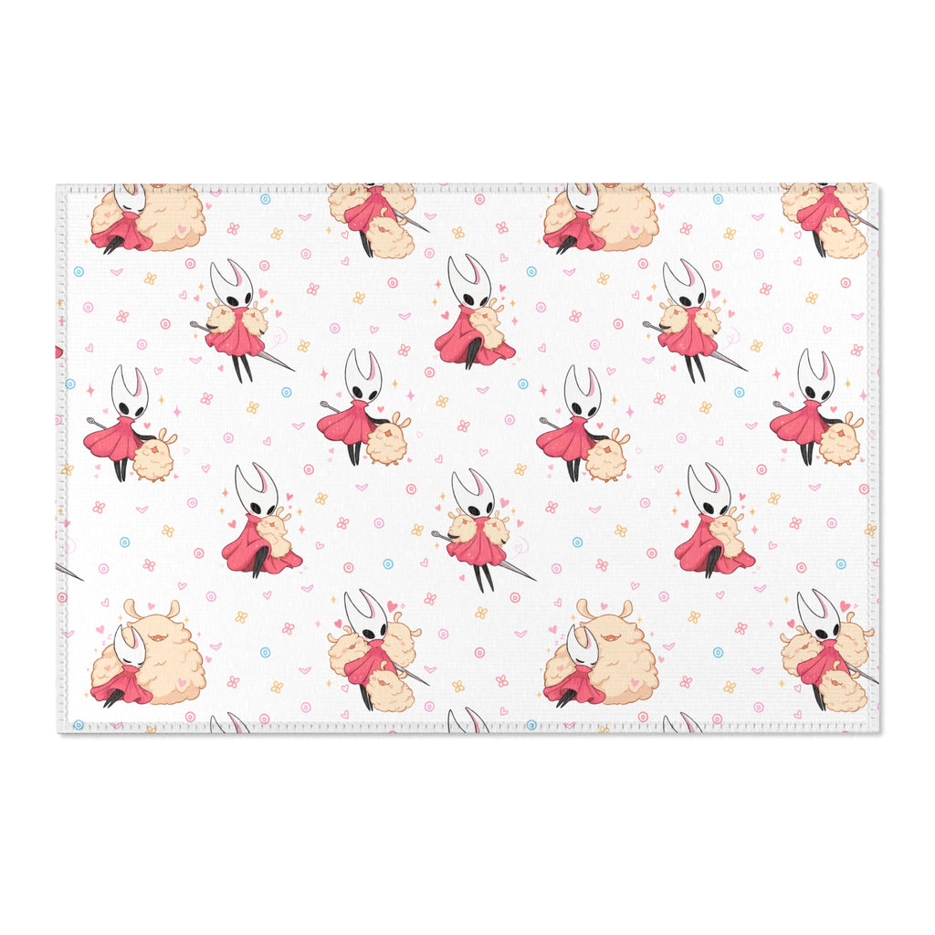 Hornet Area Rug – Hollow Knight: Silksong | Kawaii Room Decor